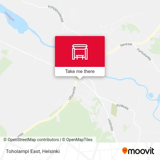 Toholampi East map