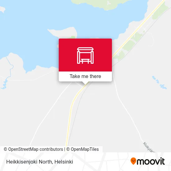 Heikkisenjoki North map