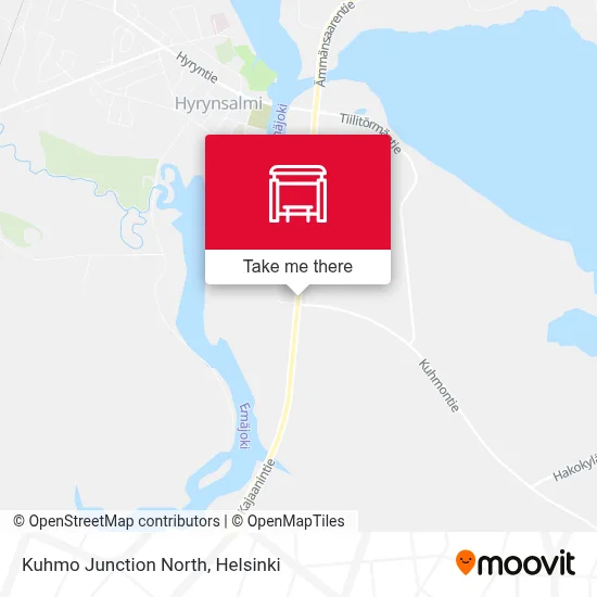 Kuhmo Junction North map