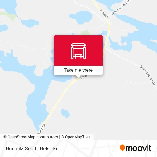 Huuhtila South map