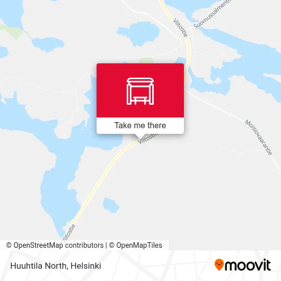 Huuhtila North map