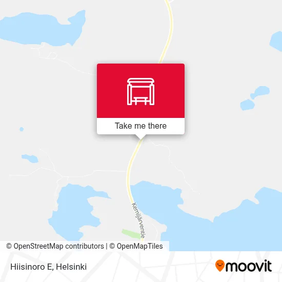 Hiisinoro E map