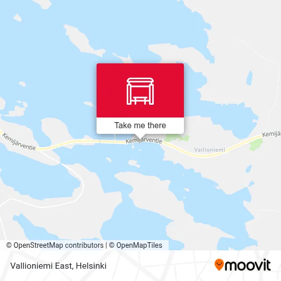 Vallioniemi East map