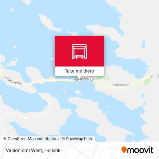 Vallioniemi West map