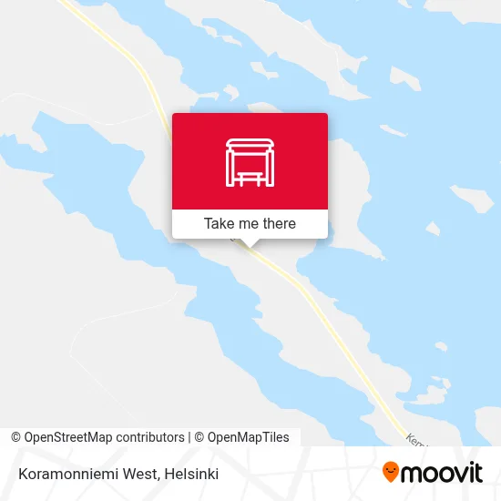 Koramonniemi West map