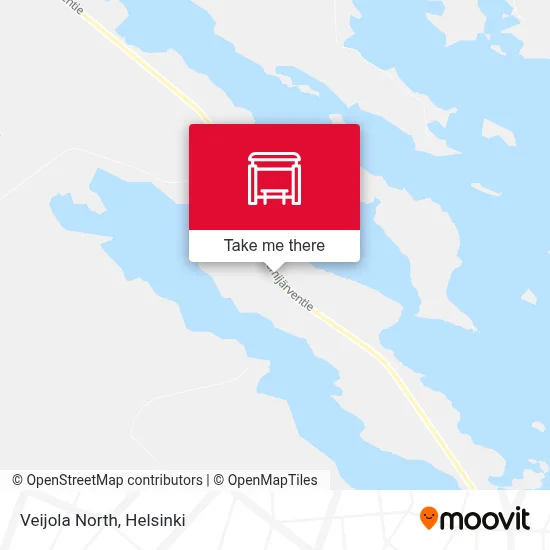 Veijola North map