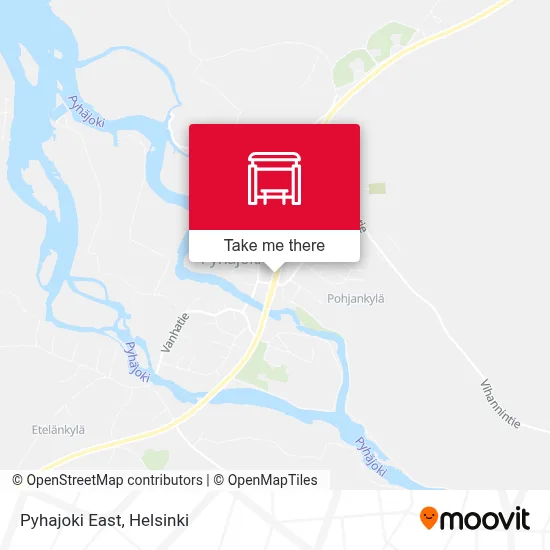 Pyhajoki East map
