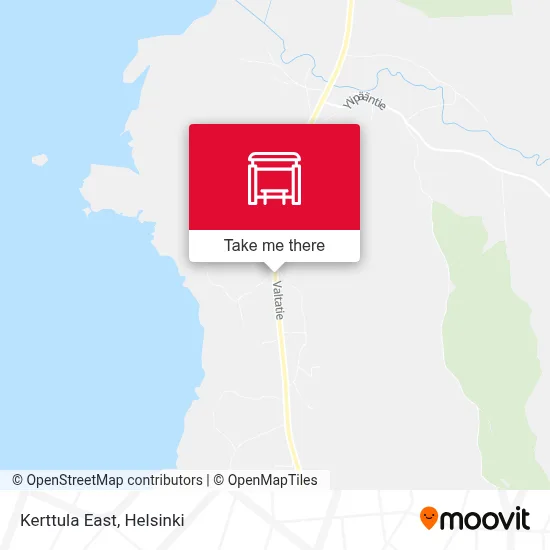 Kerttula East map