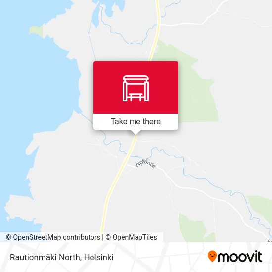 Rautionmäki North map