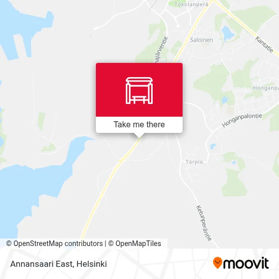 Annansaari East map