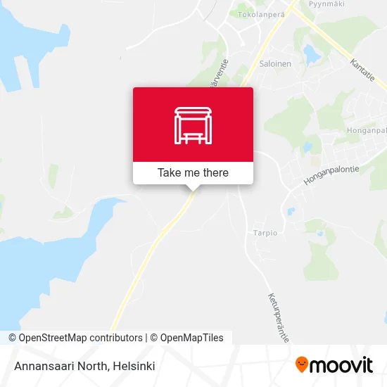 Annansaari North map