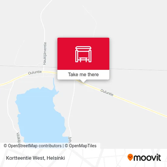 Kortteentie West map