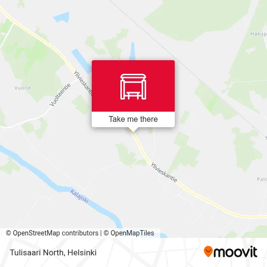 Tulisaari North map