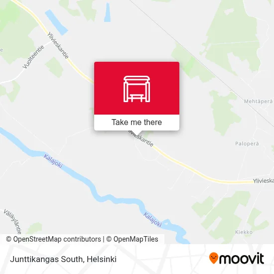 Junttikangas South map