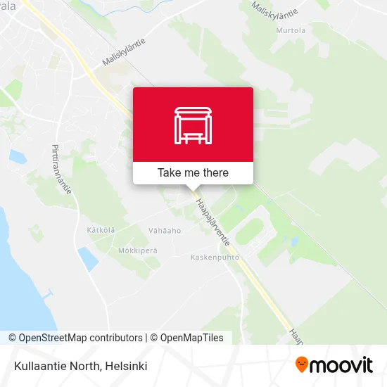 Kullaantie North map