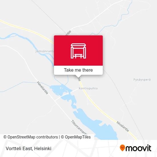 Vortteli East map