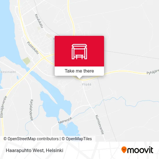 Haarapuhto West map