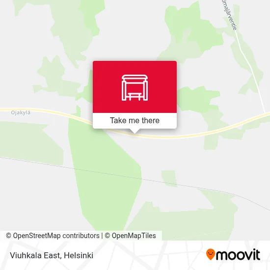 Viuhkala East map