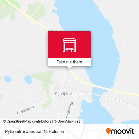 Pyhäsalmi Junction N map