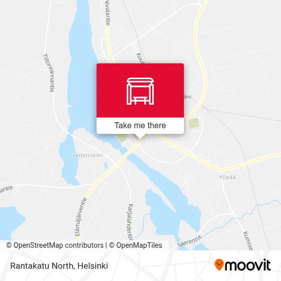 Rantakatu North map