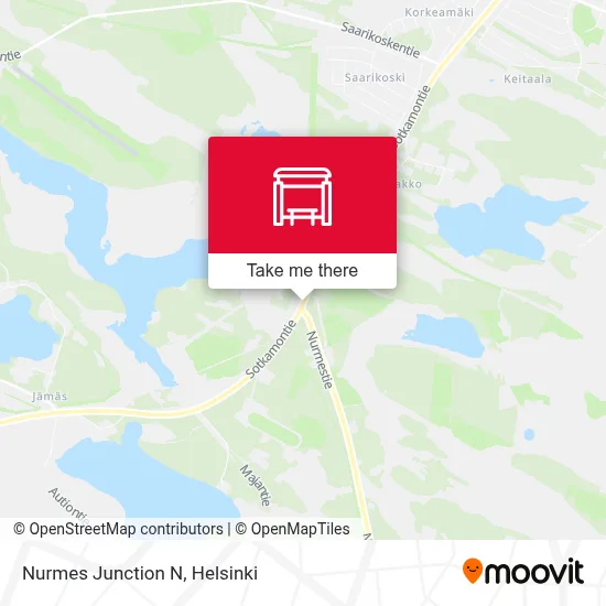 Nurmes Junction N map