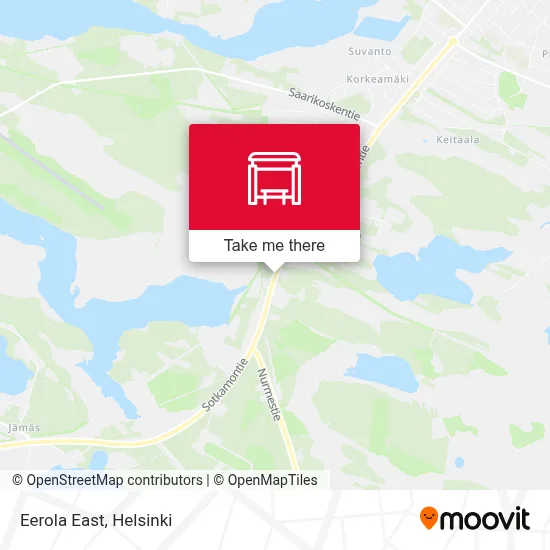 Eerola East map