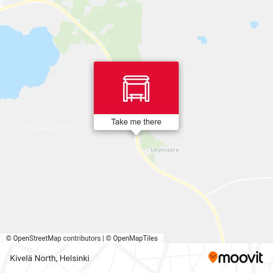 Kivelä North map