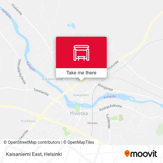Kaisaniemi East map