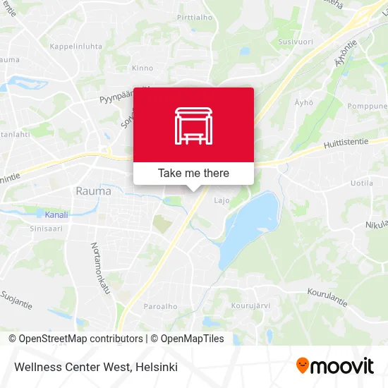 Wellness Center West map