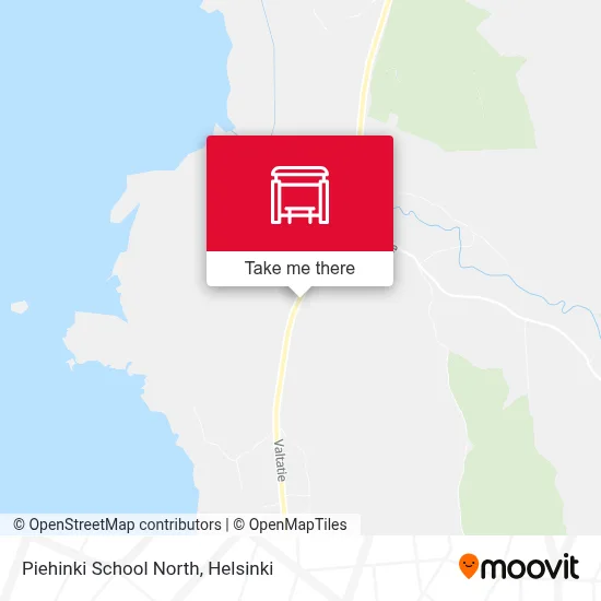 Piehinki School North map