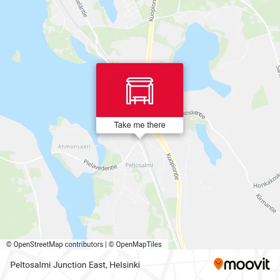 Peltosalmi Junction East map