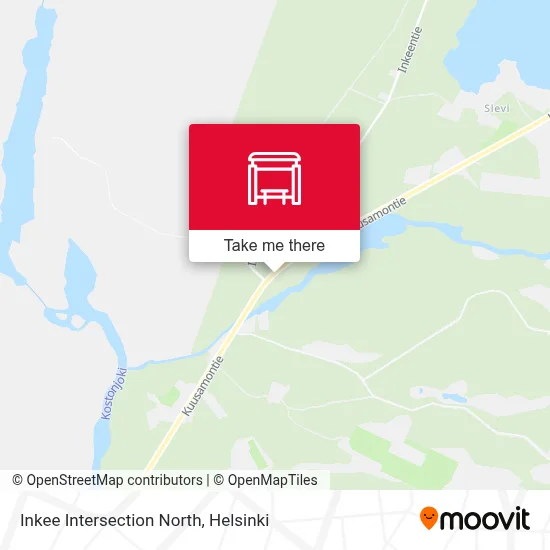 Inkee Intersection North map