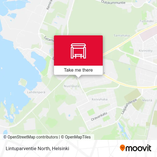 Lintuparventie North map