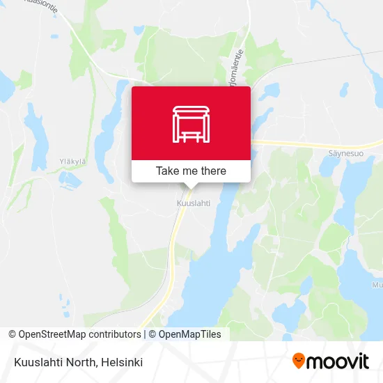 Kuuslahti North map