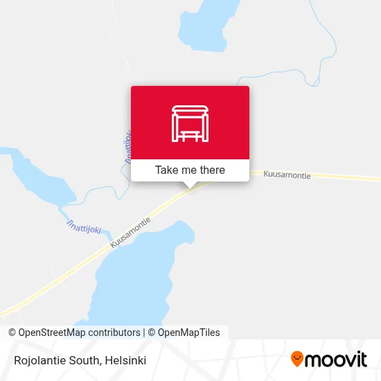 Rojolantie South map