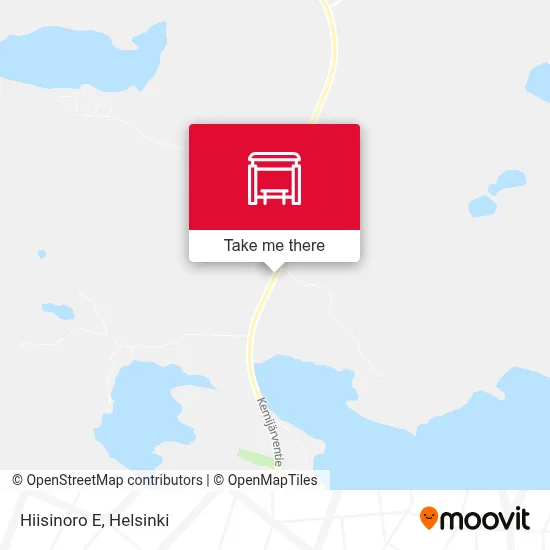 Hiisinoro E map