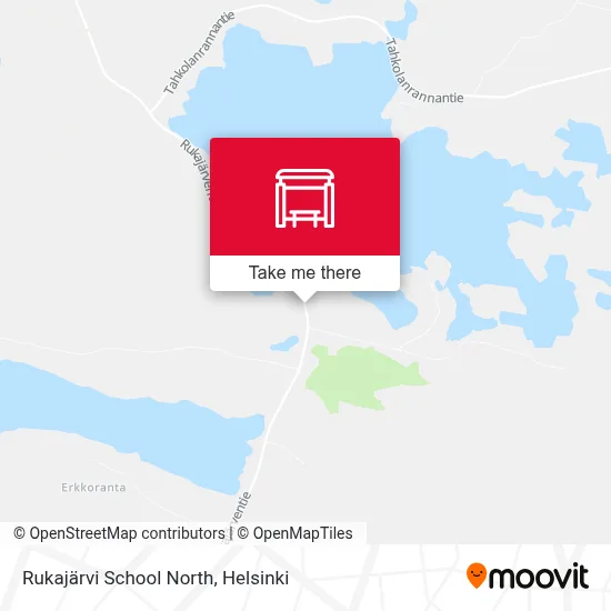 Rukajärvi School North map