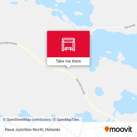 Rava Junction North map