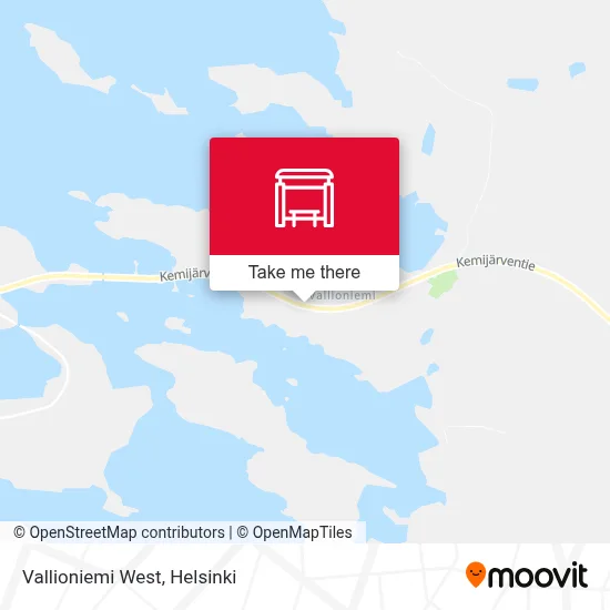 Vallioniemi West map