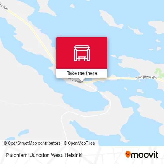 Patoniemi Junction West map