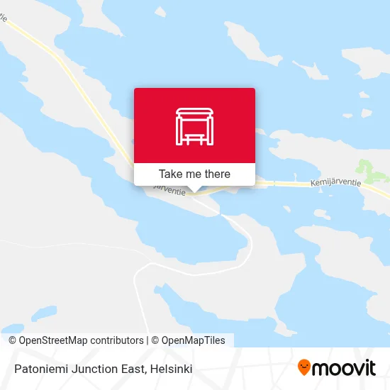 Patoniemi Junction East map