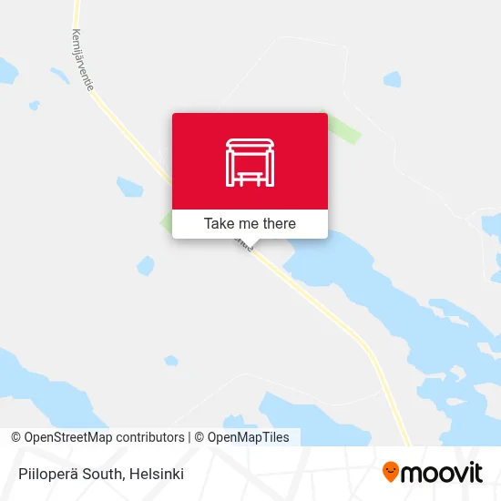 Piiloperä South map