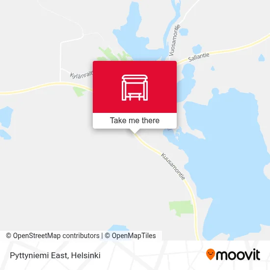 Pyttyniemi East map