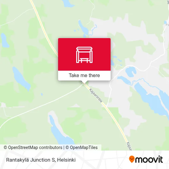 Rantakylä Junction S map