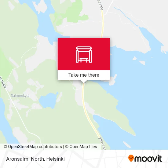 Aronsalmi North map