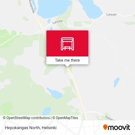 Hepokangas North map