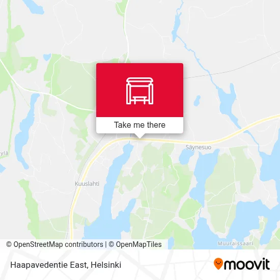 Haapavedentie East map