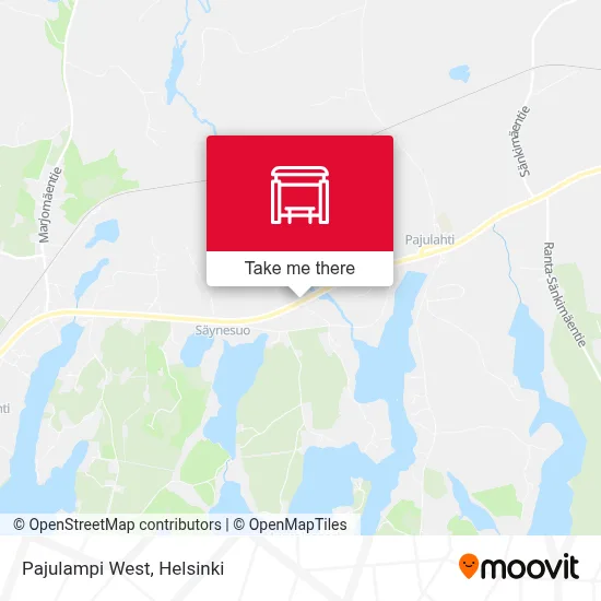 Pajulampi West map