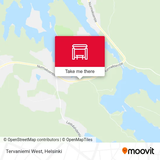 Tervaniemi West map