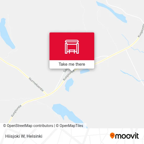 Hiisjoki W map